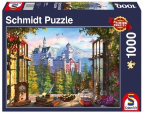 Puzzle PQ 1000 Widok na bajkowy zamek G3