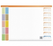 Tabliczka mnożenia - podkład na biurko dla ucznia