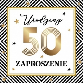 Zaproszenie Urodziny (10szt)