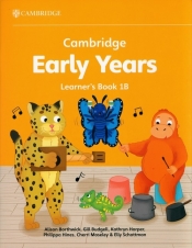 Cambridge Early Years Learner's Book 1B - Gill Budgell, Kathryn Harper
