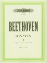 Sonaten I Opus 2, 7, 10, 13, 14, 22, 26-28 Beethoven Ludwig