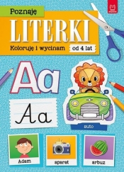 Poznaję literki. Koloruję i wycinam - Olga Kłodnicka