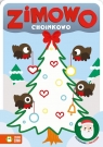  Zimowo choinkowo Kolorowanki z naklejkami