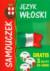 Język włoski Samouczek dla początkujących + 3 płyty CD