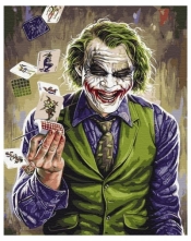 Malowanie po numerach - Joker 40x50cm