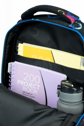 Coolpack, Plecak młodzieżowy Fast Hello Kitty - Black Neon (F163034)