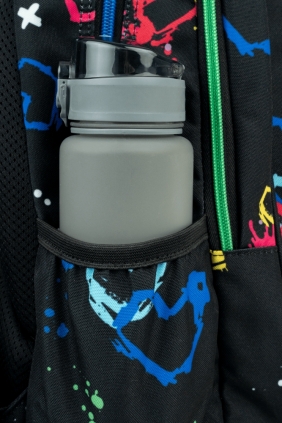 Coolpack, Plecak młodzieżowy Fast Hello Kitty - Black Neon (F163034)