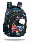 Coolpack, Plecak młodzieżowy Fast Hello Kitty - Black Neon (F163034)