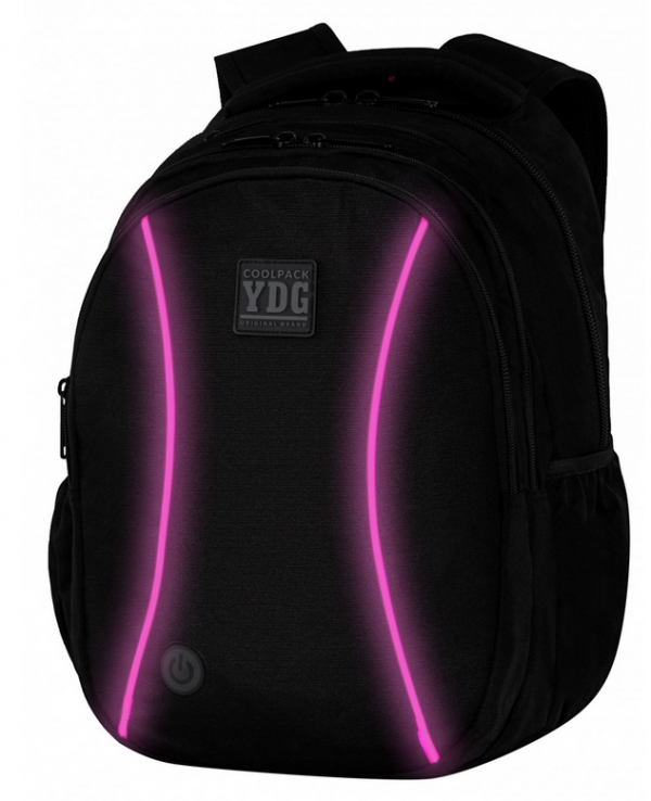 Plecak CoolPack Joy L - LED Pink + powerbank 4000 mAh Gratis (B81312)