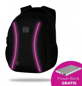 Plecak CoolPack Joy L - LED Pink + powerbank 4000 mAh Gratis (B81312)