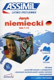 Język niemiecki Łatwo i przyjemnie Tom 1-2 + 4CD