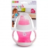  Kubek z miękkim ustnikiem i uchwytami Munchkin 118ml różowy4 m+
