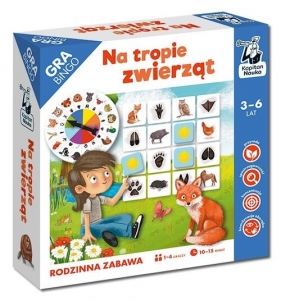Gra bingo Na tropie zwierząt (reedycja Smart bingo)