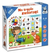 Gra bingo Na tropie zwierząt (reedycja Smart bingo)