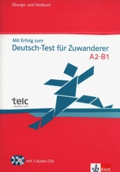 M Erfolog zum Deutsch- Test fur Zuwanderer A2-B1 Ubungs- und Testbuch +2CD - Hans-Jürgen Hantschel, Britta Weber