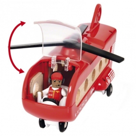 Brio Trains & Vehicles: Helikopter transportowy (63388600)