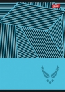 Paczka Zeszyt A5 60k linia optical illusion pakiet 10 sztuk