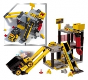 PLATFORMA BUDOWLANA Z SAMOCHODEM SMOBY