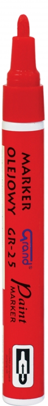 Marker olejowy GR-25 Grand czerwony