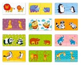 Puzzle DUO 12: Mamy i dzieci (DOP300150)