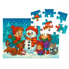 Puzzle klasyczne – Christmas – Happy Snowman, 30 el. (5086)