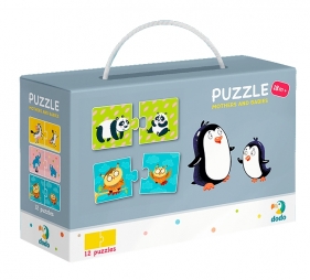 Puzzle DUO 12: Mamy i dzieci (DOP300150)