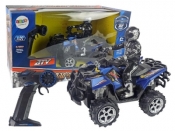 Quad Off Road zdalnie sterowany niebieski