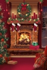 Karnet Boże Narodzenie - Ruby Fireplace