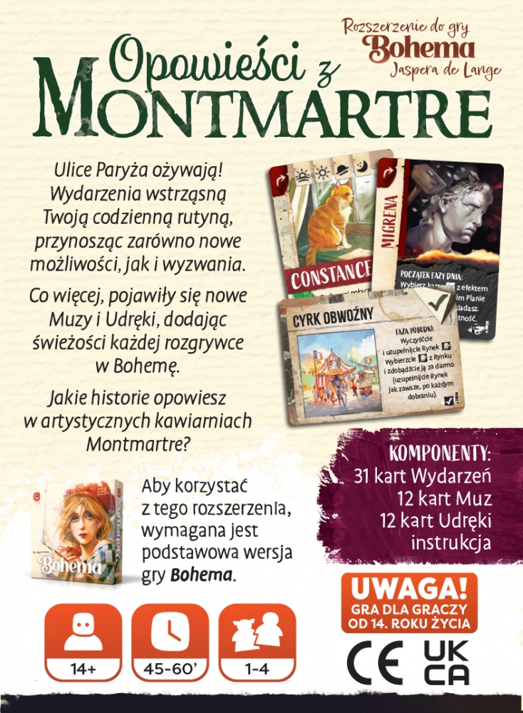 Bohema: Opowieści z Montmarte (dodatek)