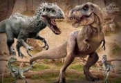 Puzzle dwustronne 2w1 maxi 108 Jurassic World (304-52868)