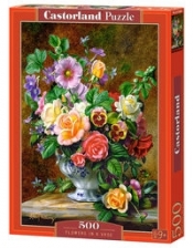 Puzzle Flowers in a Vase 500 (B-52868)