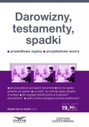 Darowizny testamenty spadki - Opracowanie zbiorowe