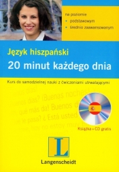Język hiszpański 20 minut każdego dnia z płytą CD