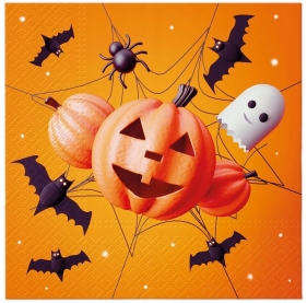 Serwetki papierowe 33 x 33 cm - Funny Halloween