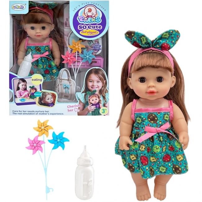 Lalka dziewczynka z akcesoriami