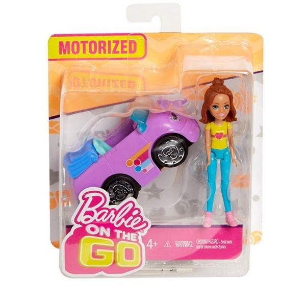 Barbie On The Go Fioletowy samochód (FHV76/FHV79)