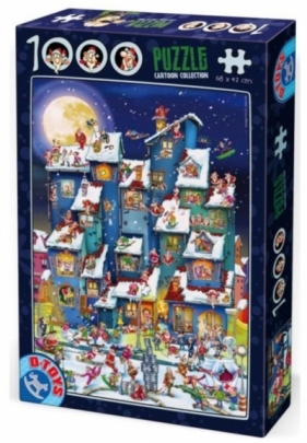 Puzzle 1000: Święty Mikołaj
