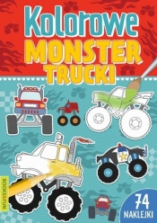 Kolorowe monster trucki - Opracowanie zbiorowe
