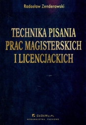 Technika pisania prac magisterskich i licencjackich