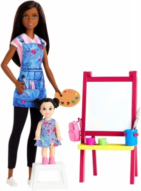 Barbie Kariera: Nauczycielka plastyki - lalka + akcesoria (DHB63/GJM30)
