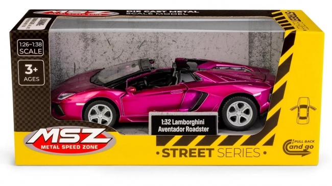 Lamborghini Aventador Roadster Purple