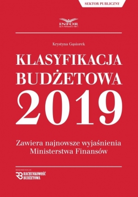 Klasyfikacja Budżetowa 2018 - Krystyna Gąsiorek