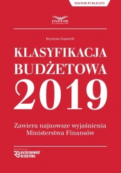 Klasyfikacja Budżetowa 2018 - Krystyna Gąsiorek