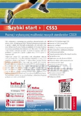 CSS3 Szybki start - Cranford Teague Jason