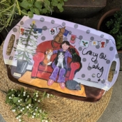 Taca duża Crazy Cat Lady Kociara Święta