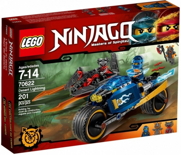 Ninjago Pustynna błyskawica (70622)