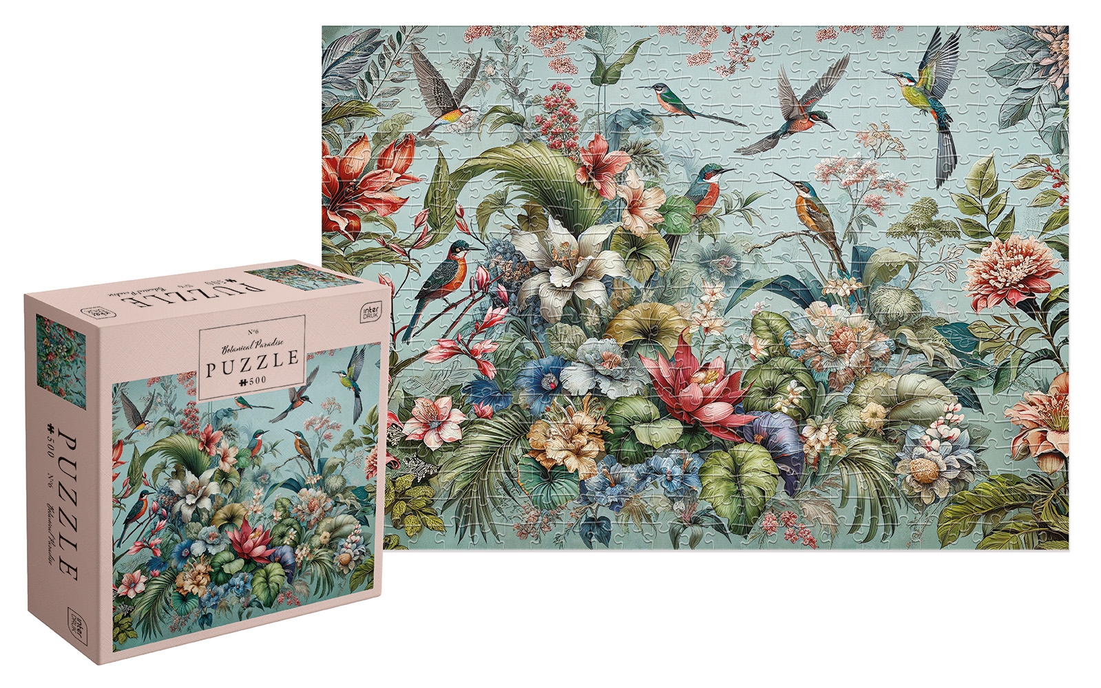Puzzle 500: Secret Garden 6 - Botanical Paradise
