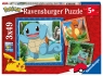 Ravensburger, Puzzle 3x49: Pokemony (05586)