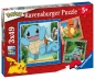 Ravensburger, Puzzle 3x49: Pokemony (05586)