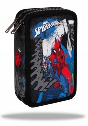 Coolpack Disney Core, Piórnik podwójny z wyposażeniem Jumper 2 - Spiderman